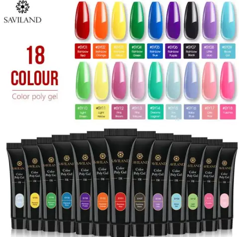 15g Nail Colored Crystal Extension Glue
