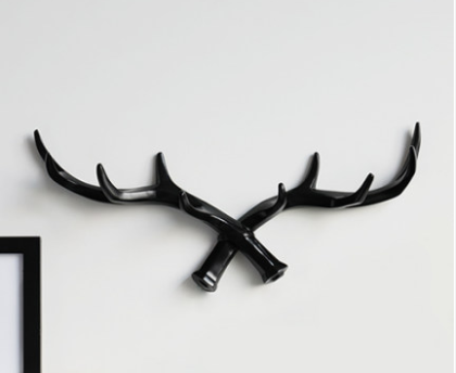 Deer Horn Nordic Wall Hook For Keys Holder Wall decorative clothes Hanger
