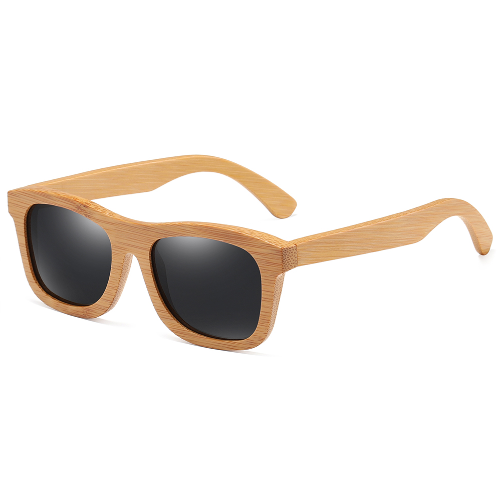 New trendy bamboo sunglasses - Image 6