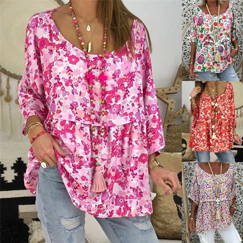 MOLLY - Supercomfortabele en loszittende blouse voor de lente