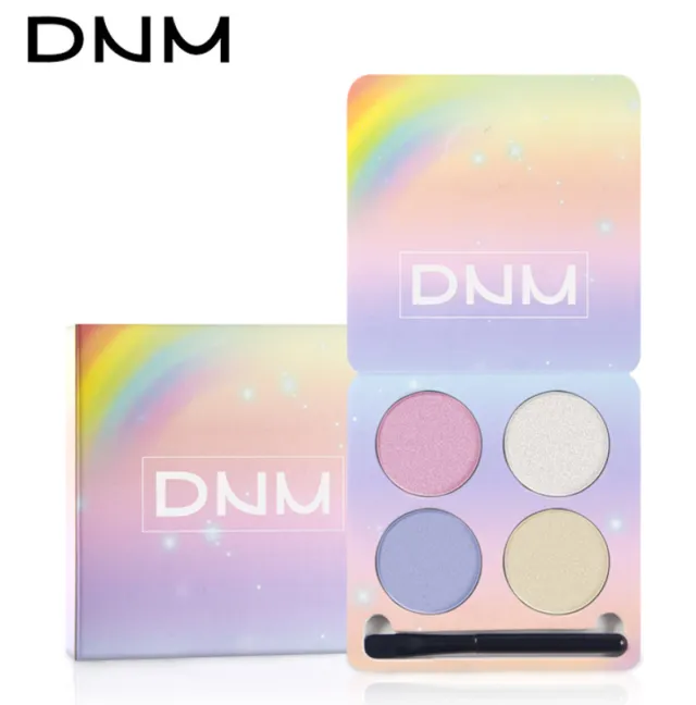 Four color eye powder chameleon eye shadow set with brush - Shop at LoveMi