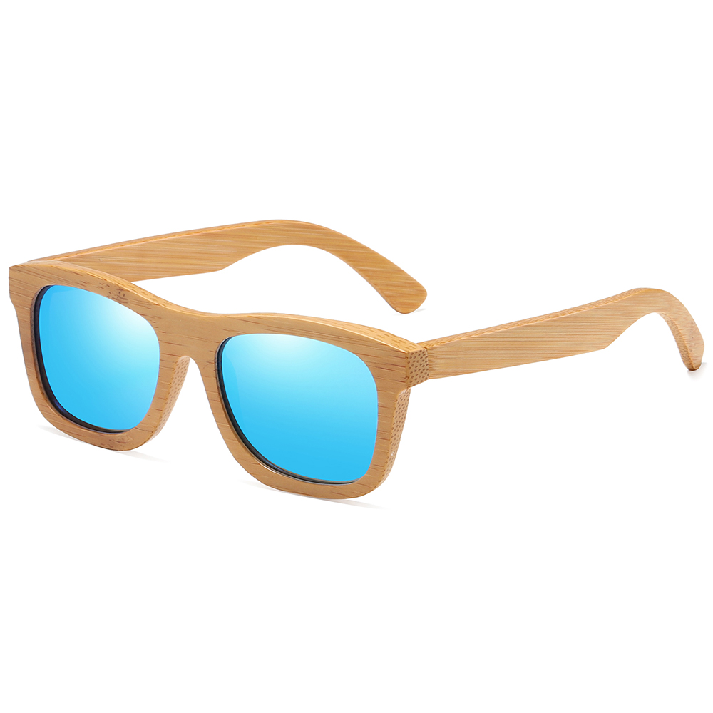 New trendy bamboo sunglasses - Image 4