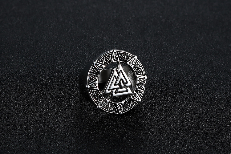 Viking warrior men's ring