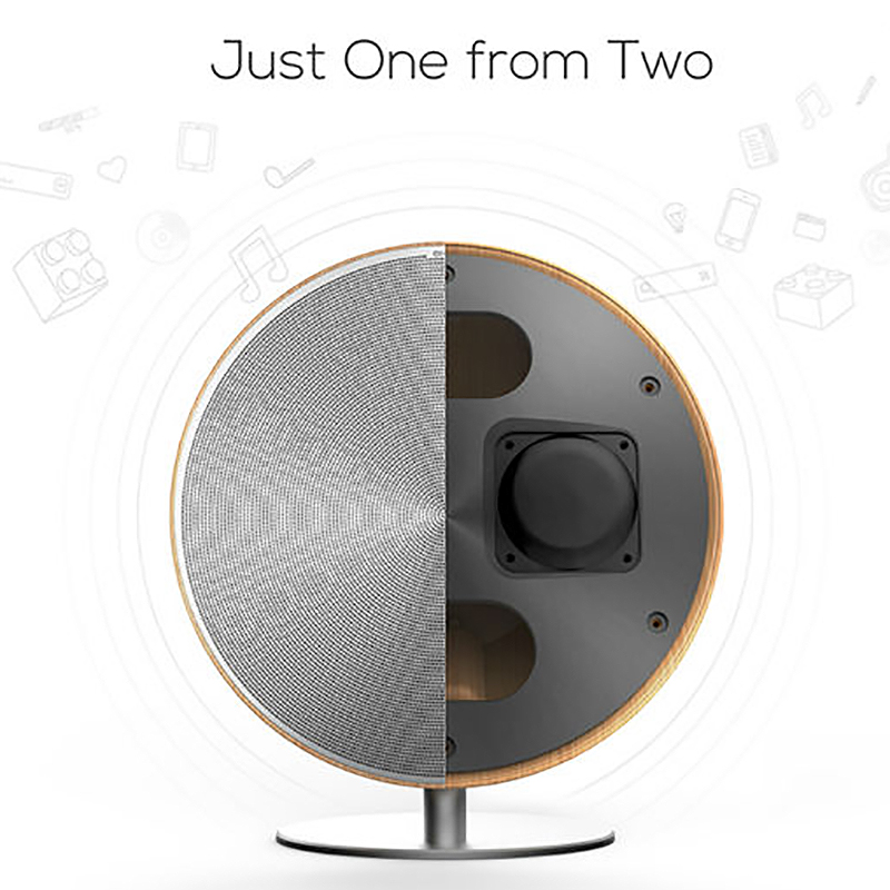 Subwoofer Wooden Bluetooth 4.2 Wireless Speaker M23 - Image 8
