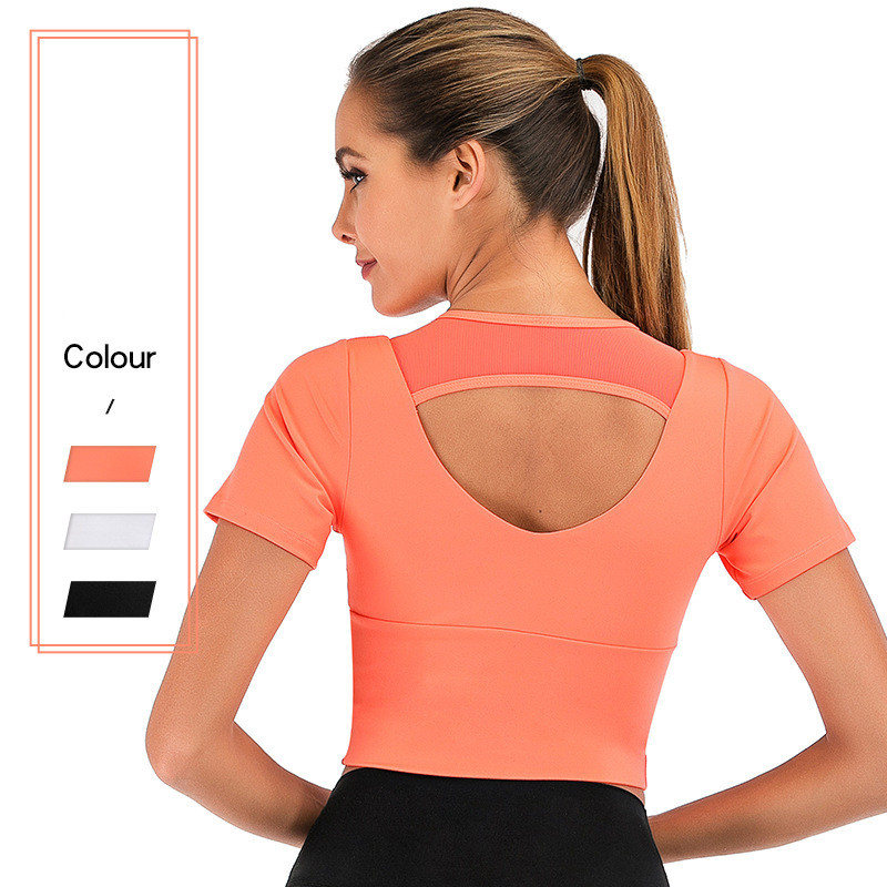 Yoga short-sleeved running quick-drying