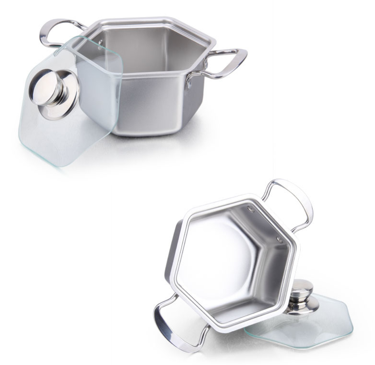 Self service small hot pot thickened 304 stainless steel mini hot pot