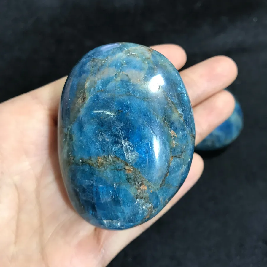 Blue Apatite Sphere