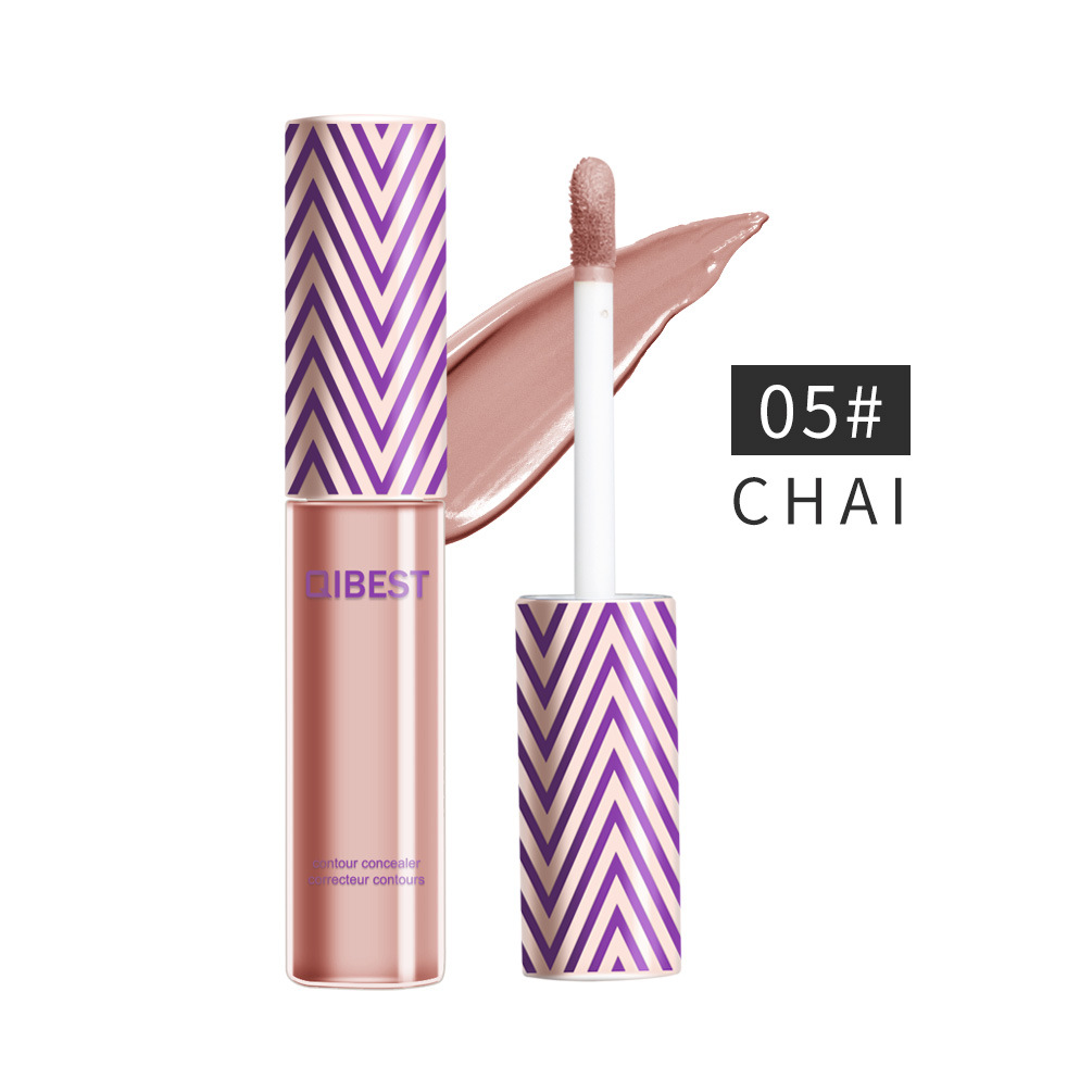 Full Cover 5 Colors Liquid Concealer Eye Dark Circles Cream Face Corrector Number 5 - Shop at LoveMi