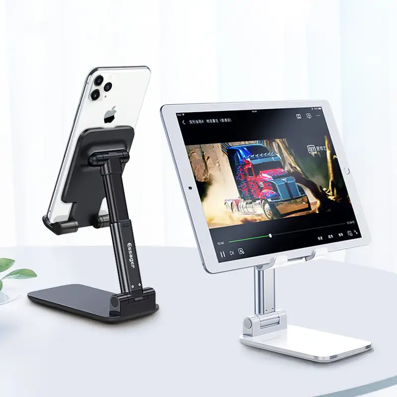 Desktop telescopic folding mobile phone universal bracket