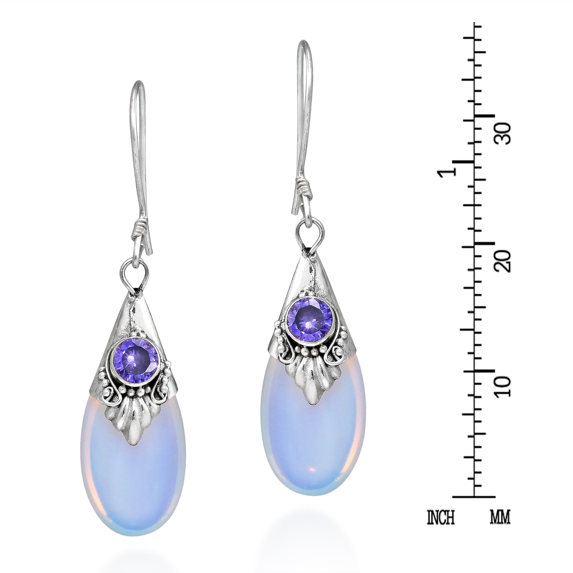 European and American Teardrop Drop Earrings