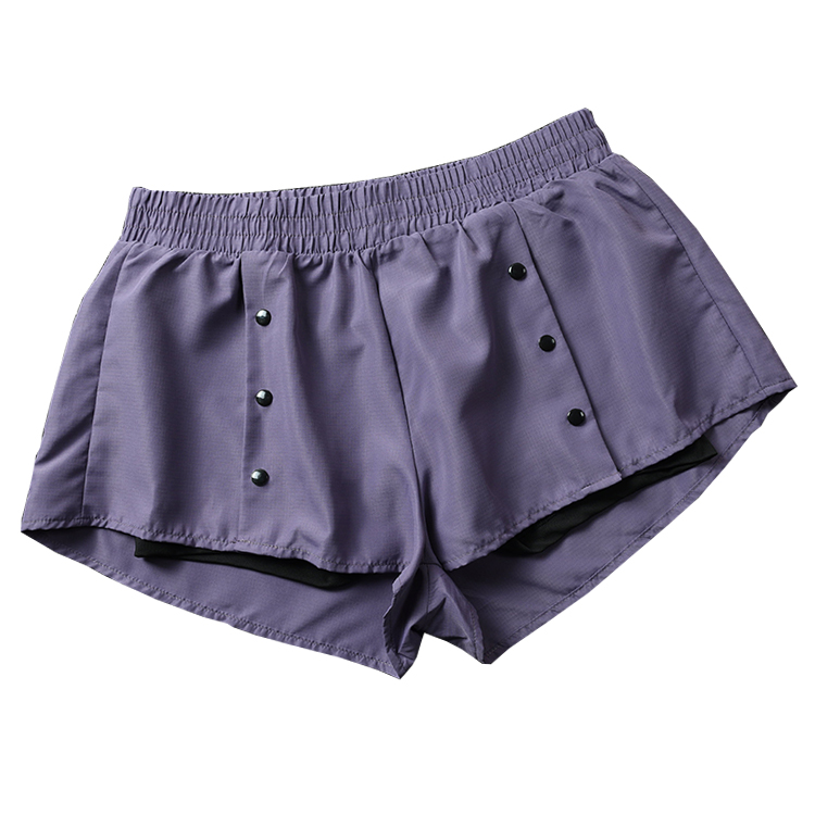 Anti-glare quick-drying breathable shorts women's running marathon