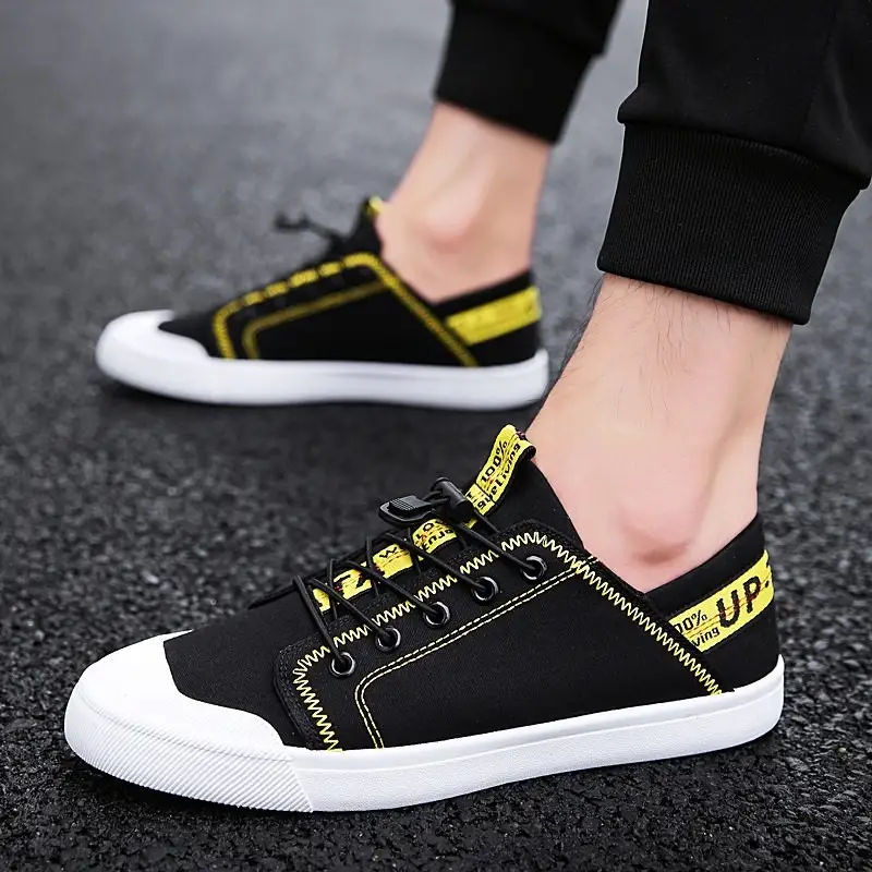 Canvas casual flat shoes