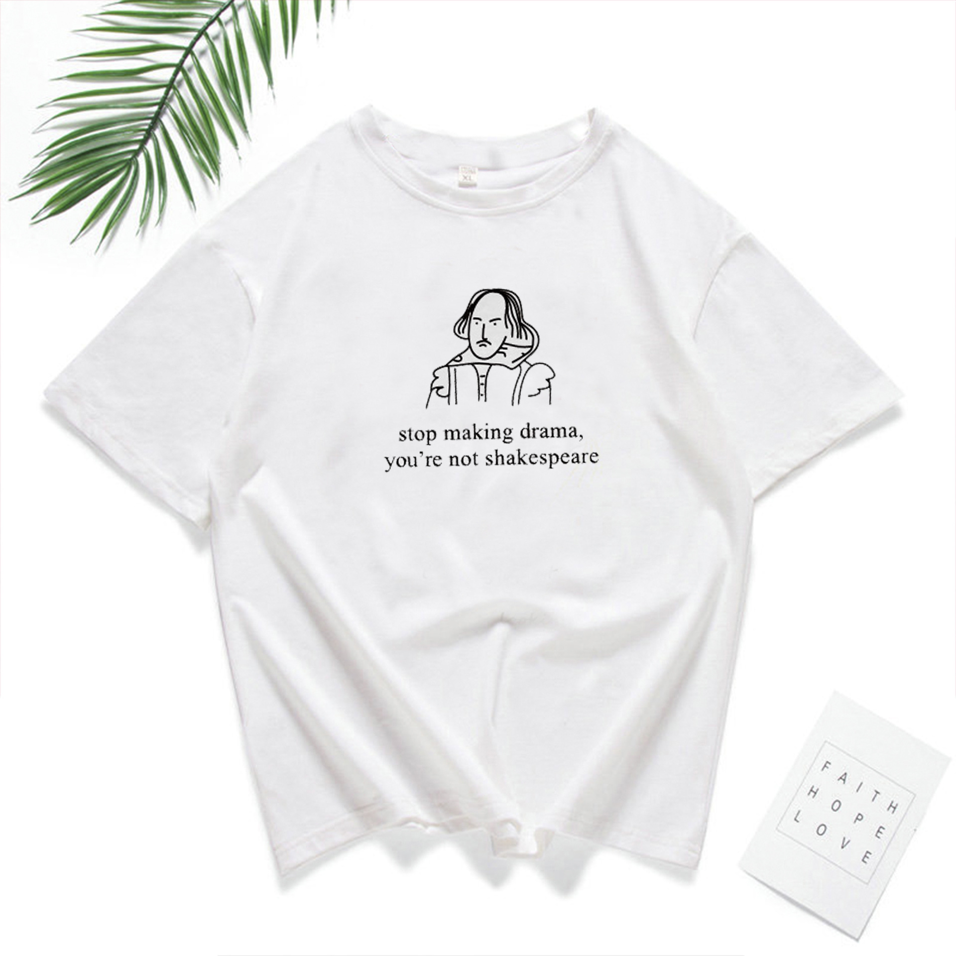 Letter printed short sleeve