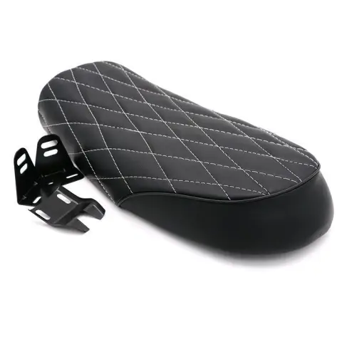 Retro Modified Diamond Cushion for Motorcycle