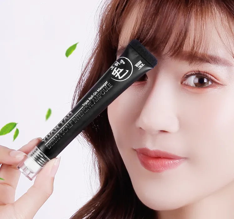 Rolling ball hair growth nourishing hair growth liquid - Black