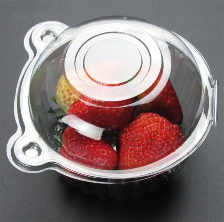 200PCS plastic cake box