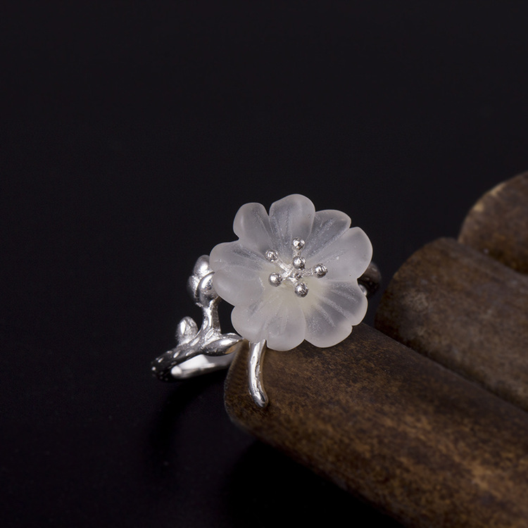 Plum branch ring