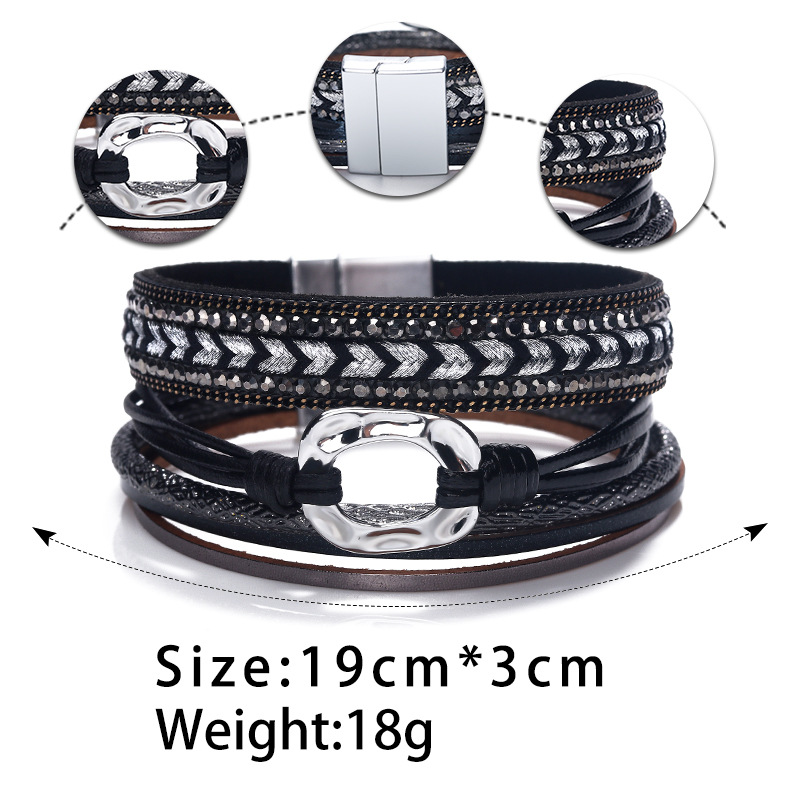 Multilayer Bracelet Magnet Bracelet