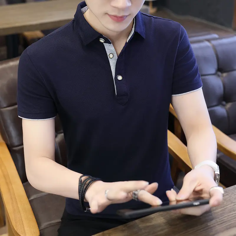 Polo Shirt For Men Casual Short Sleeve