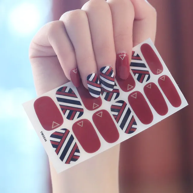 Waterproof nail stickers Ymx046 - Shop at LoveMi