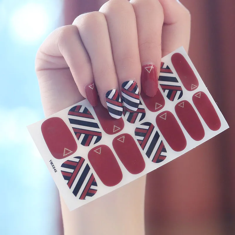 Waterproof nail stickers - Ymx046