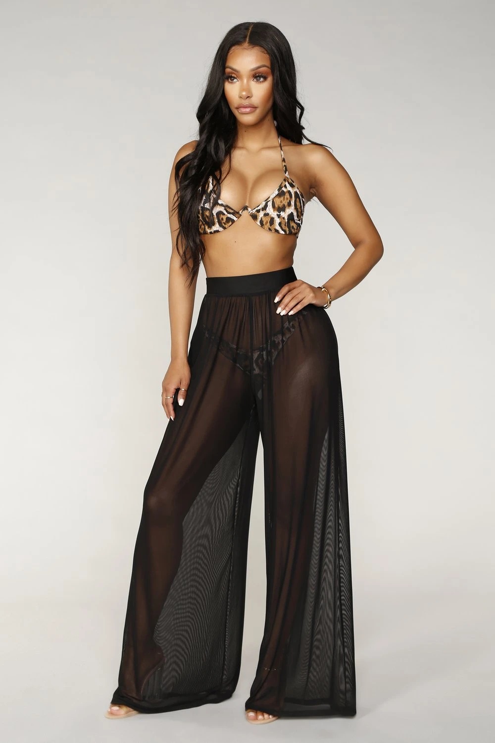 Title 1, Sexy gauze wide-leg pants