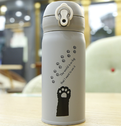 Stainless steel vacuum flask cat claw vacuum cup