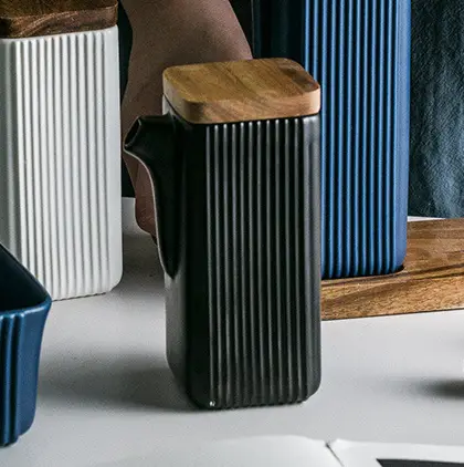 Ceramic seasoning jar
