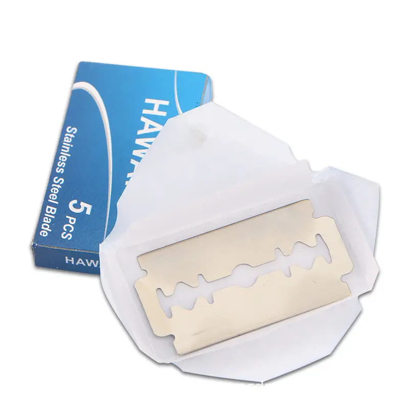 double-sided safe blade for manual razor