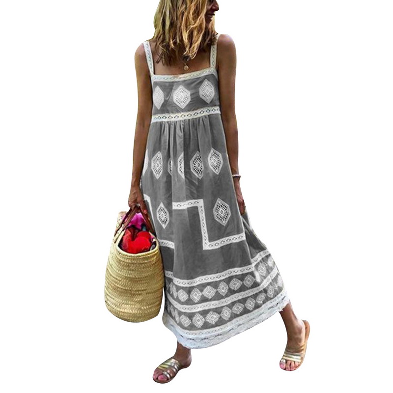 Printed multicolor dress