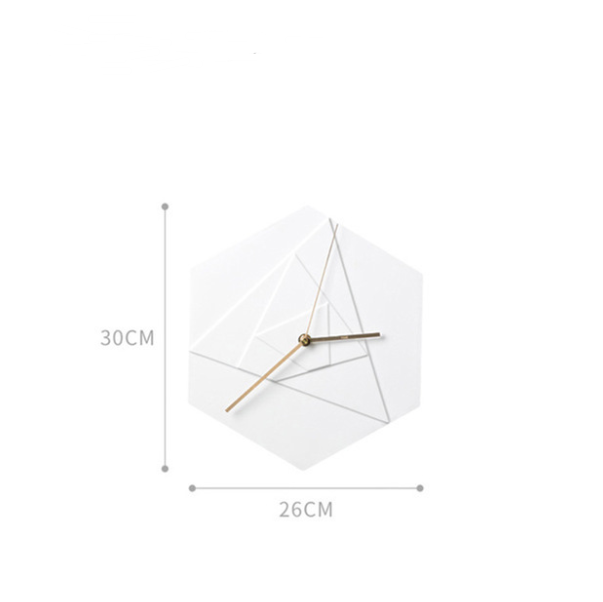 Perforated Ceramic Wall Clock, picture 5 of 6