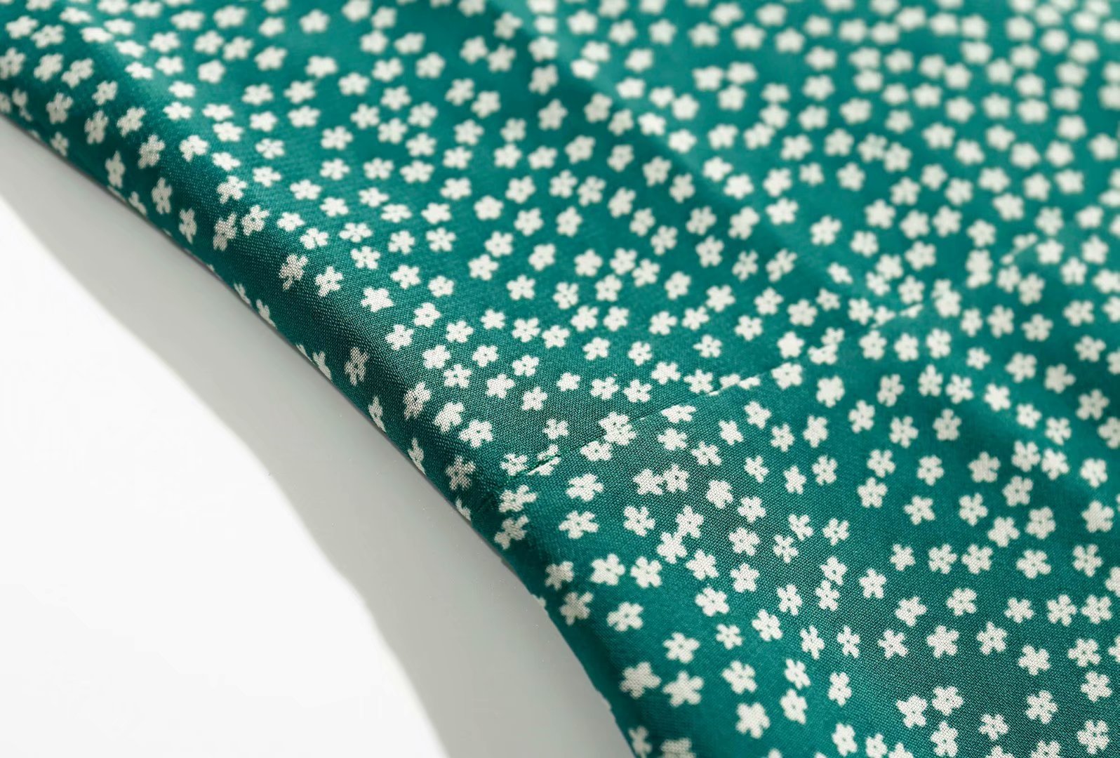 Small floral suspender skirt French style