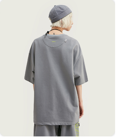 Couple fluorescent short sleeve