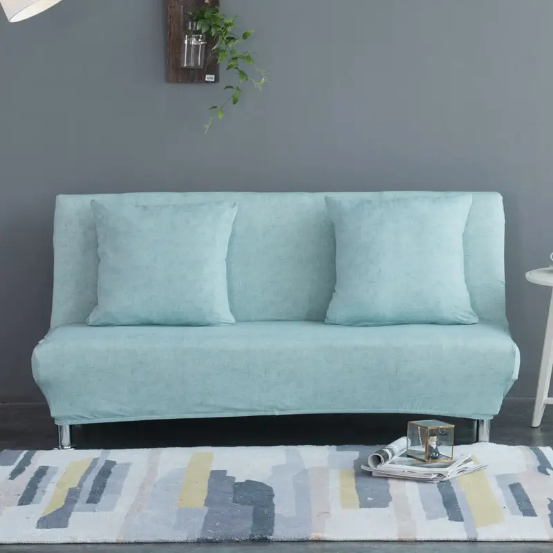 Cover sofa without armrest