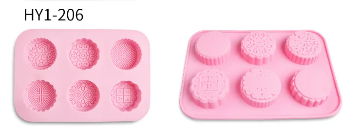 Baking DIY Mould Six Silicone Mould - 1Style