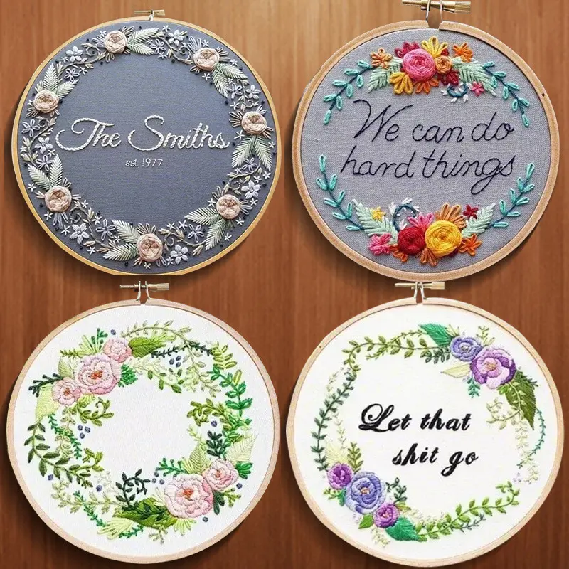 DIY handmade embroidery material package