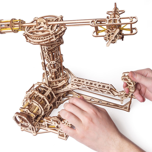 puzzle en bois 3d Puzzle En Bois Véhicule AERO