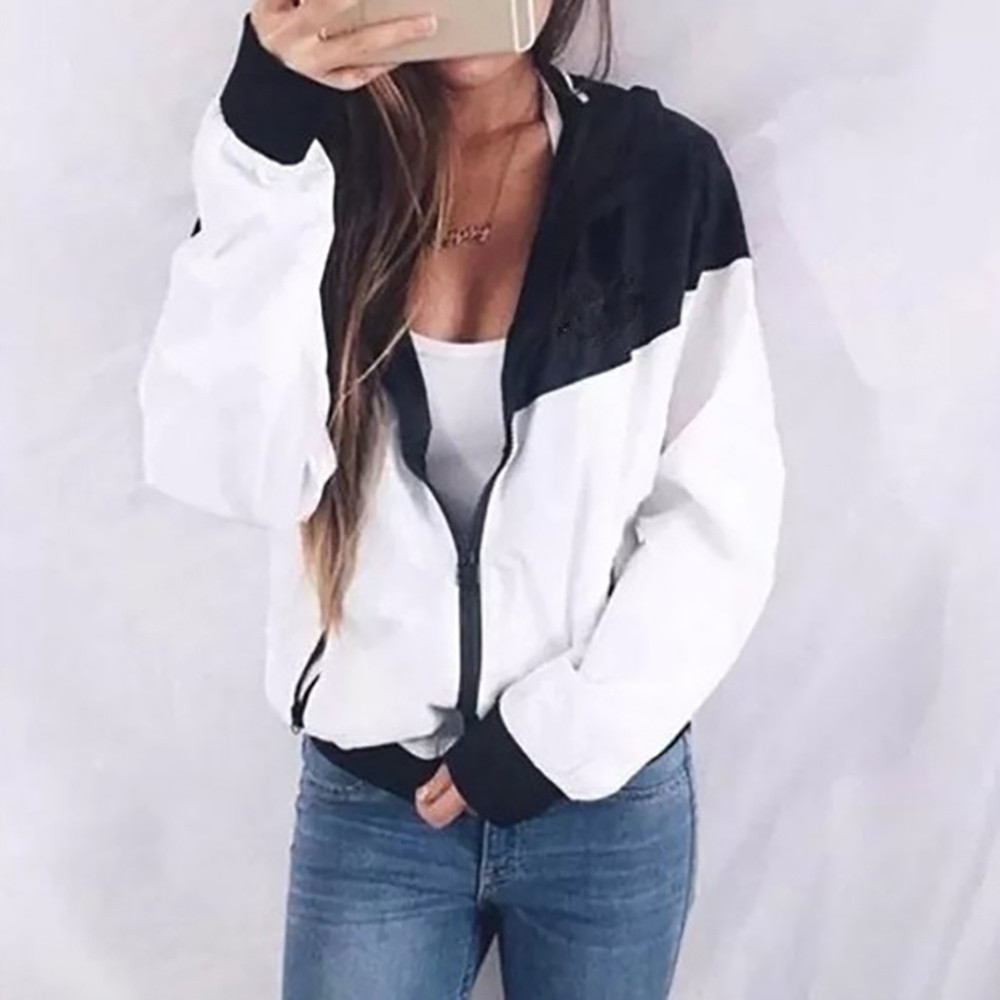 Windbreaker White - Shop at LoveMi