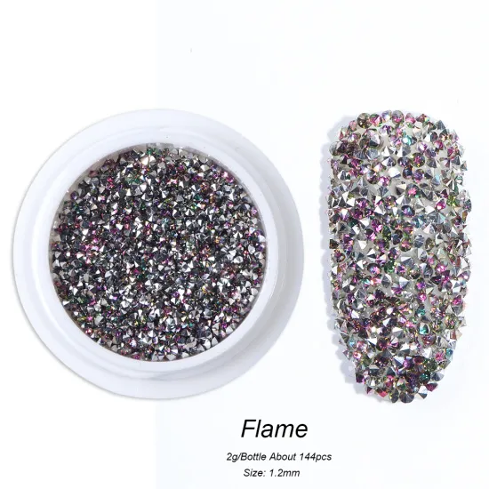 Nail jewelry colored diamonds Color - Shop at LoveMi