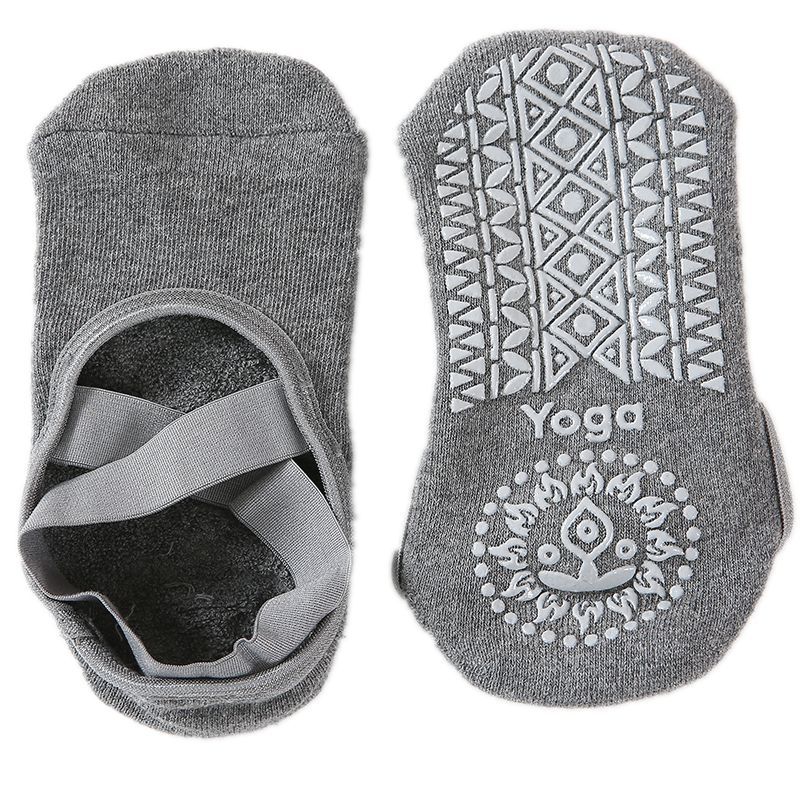 Cross belt yoga socks