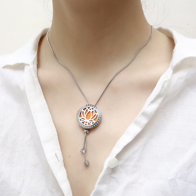 Stainless steel aroma pendant