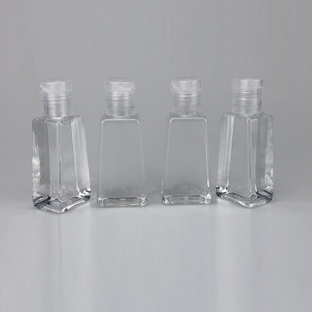 30ml Trapezium Bottle Hand Sanitizer Bottle Gel Bottle