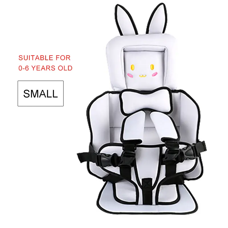 Portable cartoon safety seat cushion