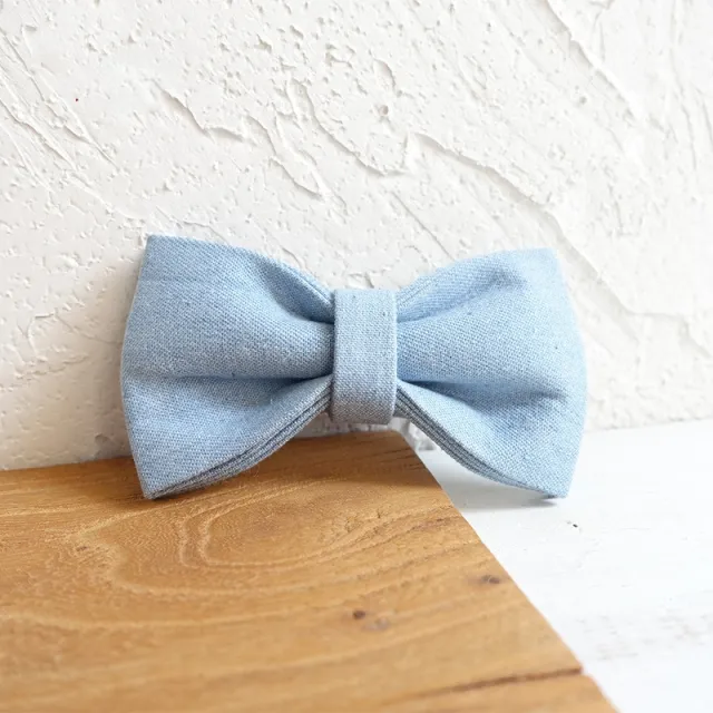 blue Pet bow double layer dog Blue - Shop at LoveMi