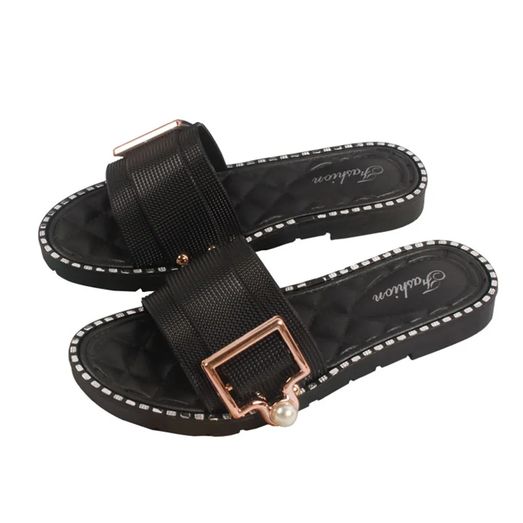 Indoor and outdoor slippers - Black