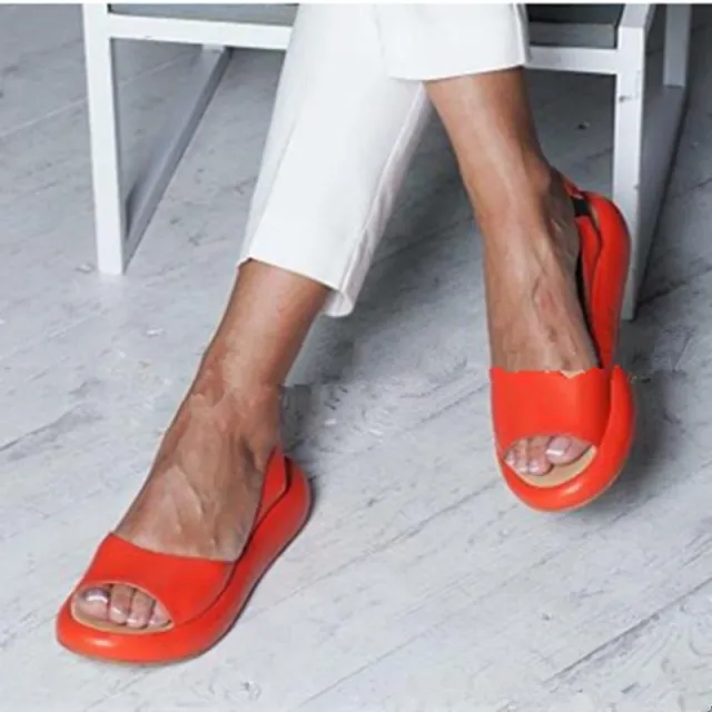 Women's shoes with elastic band Red - Shop at LoveMi