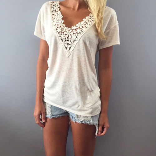 Lace top casual vest