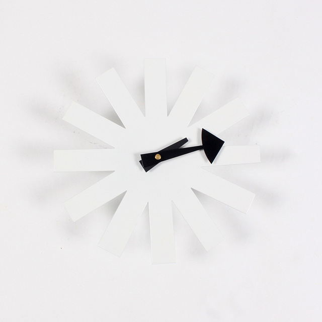 Classic black decorative quartz clock