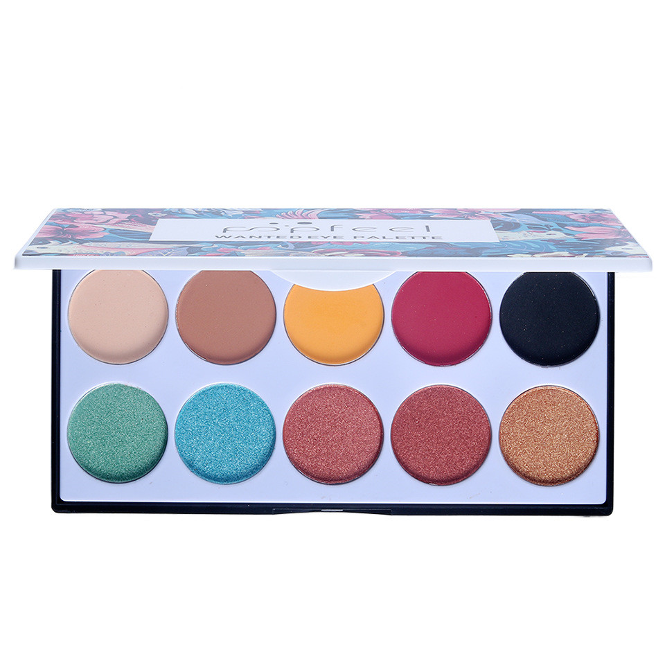 Matte eyeshadow palette waterproof natural makeup set 2Colour - Shop at LoveMi