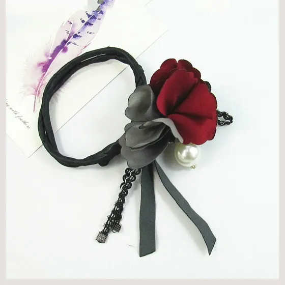 Ball head hair coil Red - Shop at LoveMi